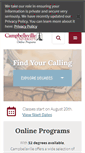 Mobile Screenshot of online.campbellsville.edu